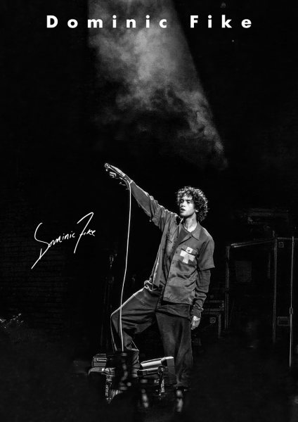 Dominic Fike performing on stage Müzik Posteri – Duvar Tablosu