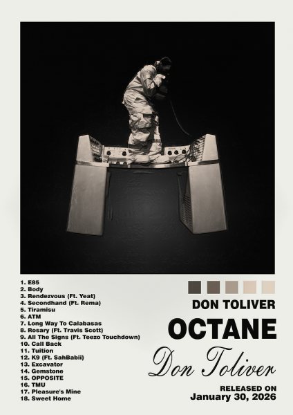 Don Toliver Octane Album Müzik Posteri – Duvar Tablosu poster görseli