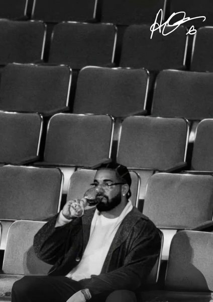 Drake Müzik Posteri – Duvar Tablosu duvarda gerçek ölçek