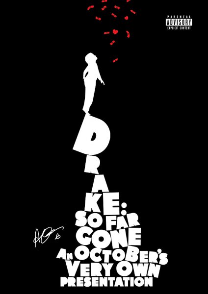 Drake So Far Gone Müzik Posteri – Duvar Tablosu duvarda gerçek ölçek
