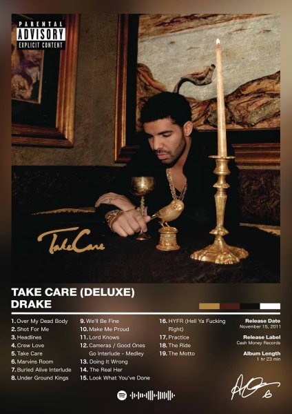 Drake - Take Care Müzik Posteri – Duvar Tablosu
