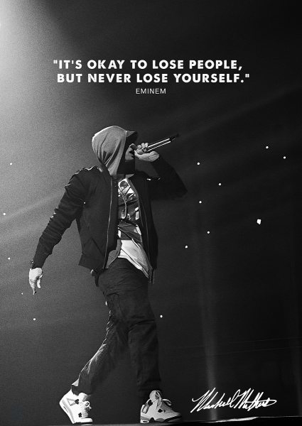 Eminem Müzik Posteri – Duvar Tablosu duvarda gerçek ölçek