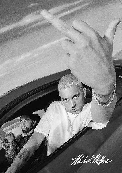 Eminem Müzik Posteri – Duvar Tablosu poster görseli