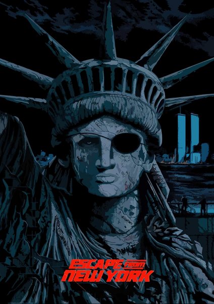 Escape From New York Film Posteri – Duvar Tablosu poster görseli