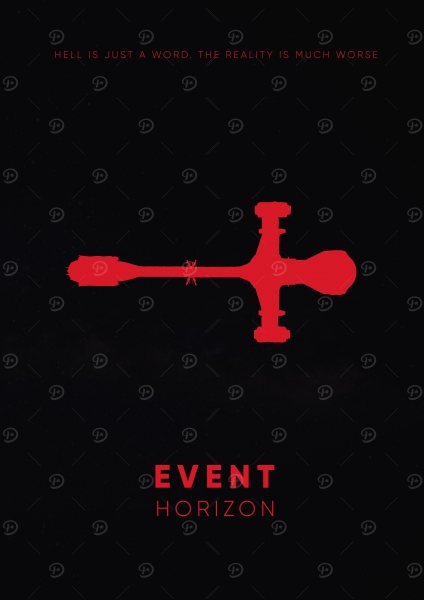 Event Horizon Film Posteri – Duvar Tablosu poster görseli
