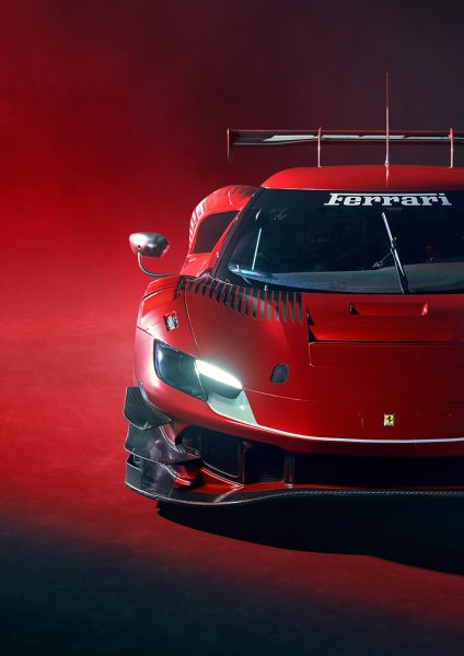 Ferrari 296 GT3 Araba Posteri – Duvar Tablosu