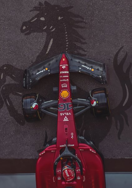 Formula 1 Ferarri Araba Posteri – Duvar Tablosu duvarda gerçek ölçek