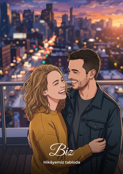 Fotoğraftan Anime Portre Posteri