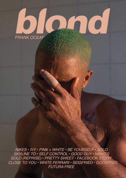 Frank Ocean - Blonde Album Cover Müzik Posteri – Duvar Tablosu duvarda gerçek ölçek