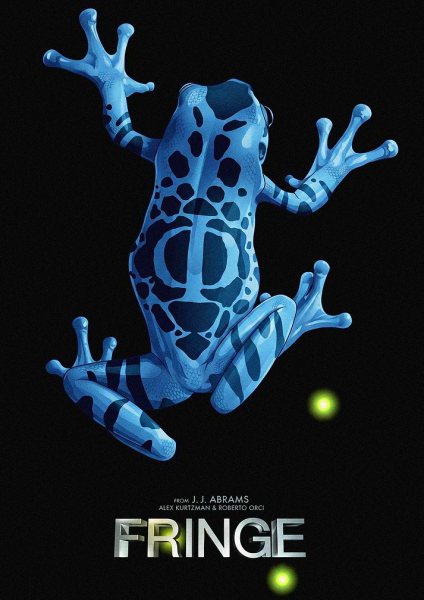 Fringe TV Series Frog Film Posteri – Duvar Tablosu duvarda gerçek ölçek
