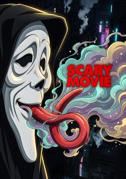 Ghostface Scary Movie Film Posteri – Duvar Tablosu poster görseli