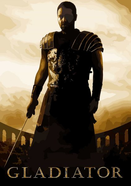 Gladiator Film Posteri – Duvar Tablosu poster görseli