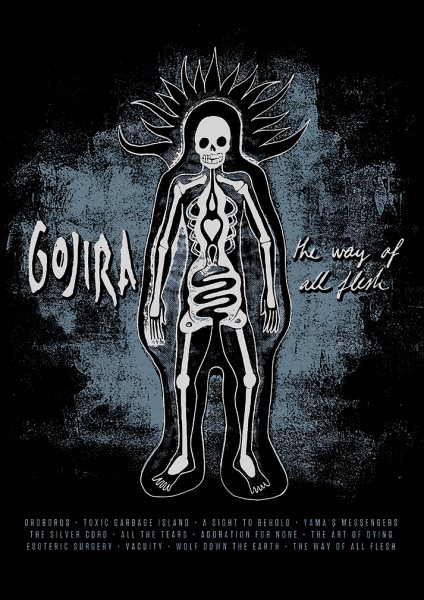 Gojira Band - The Way of All Flesh Müzik Posteri – Duvar Tablosu poster görseli