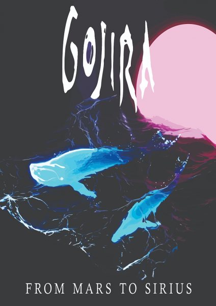 Gojira From Mars to Sirius Album Art Müzik Posteri – Duvar Tablosu duvarda gerçek ölçek
