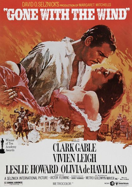 Gone With The Wind Film Posteri – Duvar Tablosu duvarda gerçek ölçek