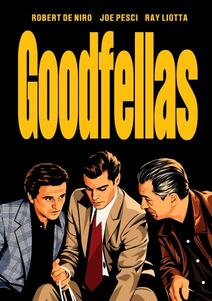 Goodfellas Movie Poster Art Film Posteri – Duvar Tablosu poster görseli