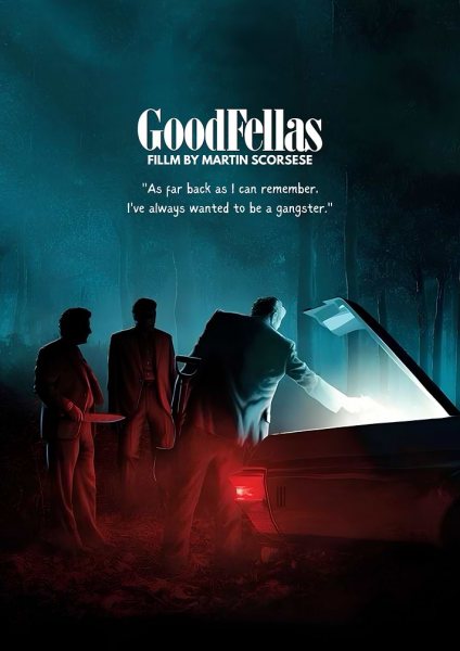 Goodfellas Movie Poster Art Film Posteri – Duvar Tablosu poster görseli