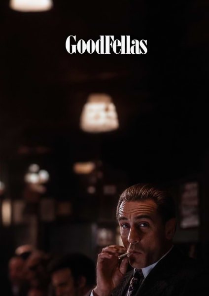 Goodfellas Movie Poster Featuring Robert De Niro Film Posteri – Duvar Tablosu duvarda gerçek ölçek