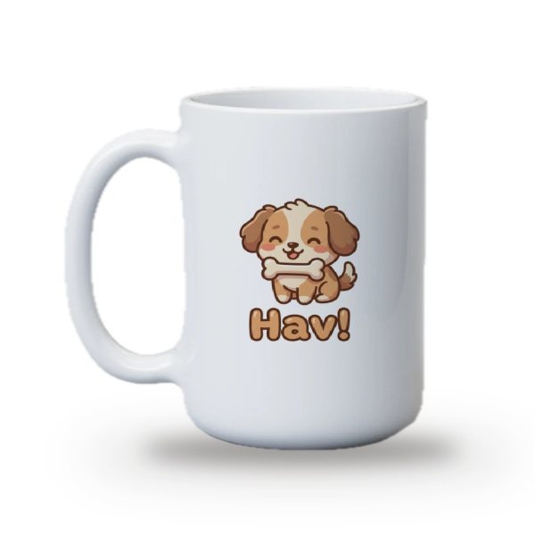 "Hav!" Baskılı Kupa
