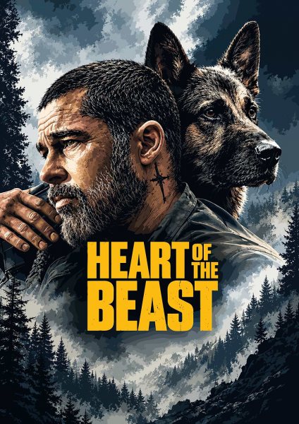 Heart of the Beast Movie Film Posteri – Duvar Tablosu duvarda gerçek ölçek