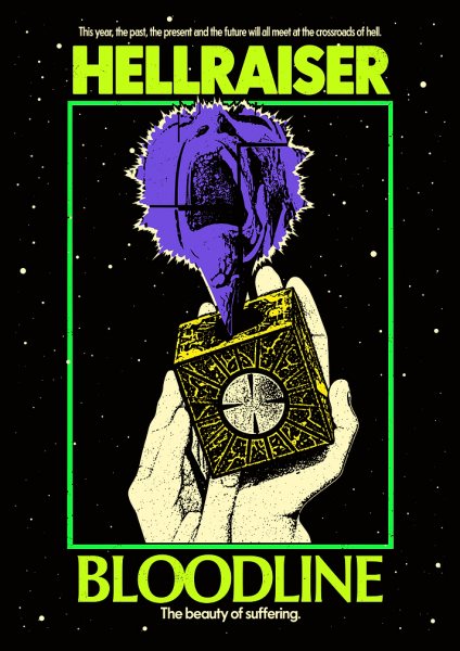 Hellraiser Bloodline Movie Poster Art Film Posteri – Duvar Tablosu poster görseli