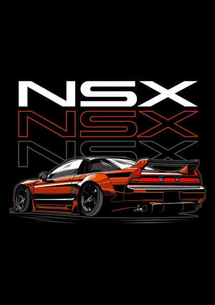 Honda NSX Araba Posteri – Duvar Tablosu poster görseli