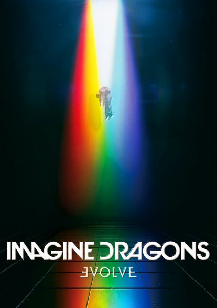 Imagine Dragons Evolve Art Müzik Posteri – Duvar Tablosu poster görseli