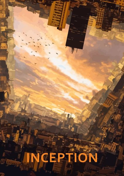 Inception Film Posteri – Duvar Tablosu poster görseli