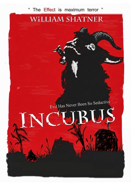 Incubus Film Posteri – Duvar Tablosu duvarda gerçek ölçek