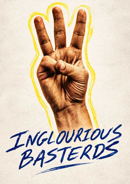 Inglourious Basterds Movie Poster Art Film Posteri – Duvar Tablosu duvarda gerçek ölçek