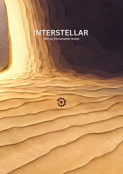 Interstellar Movie Poster Minimalist Art Film Posteri – Duvar Tablosu duvarda gerçek ölçek