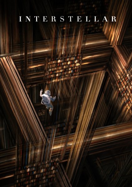 Interstellar Tesseract Movie Film Posteri – Duvar Tablosu