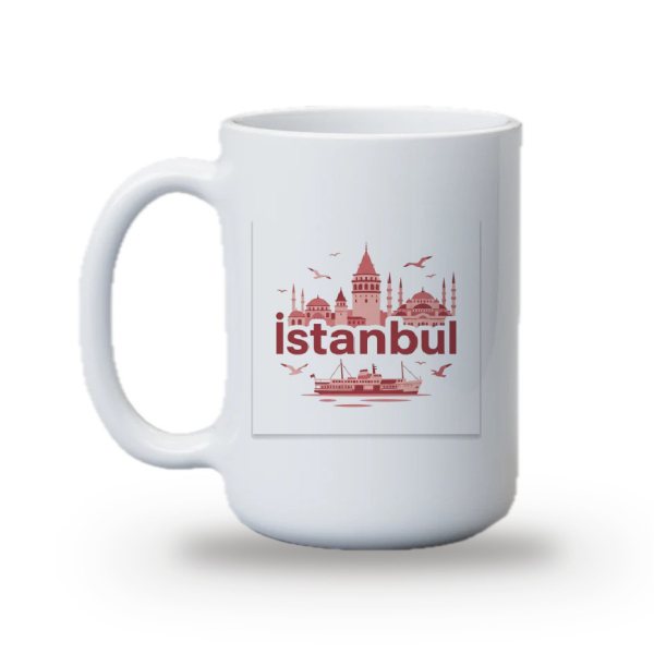 "İstanbul" Baskılı Kupa