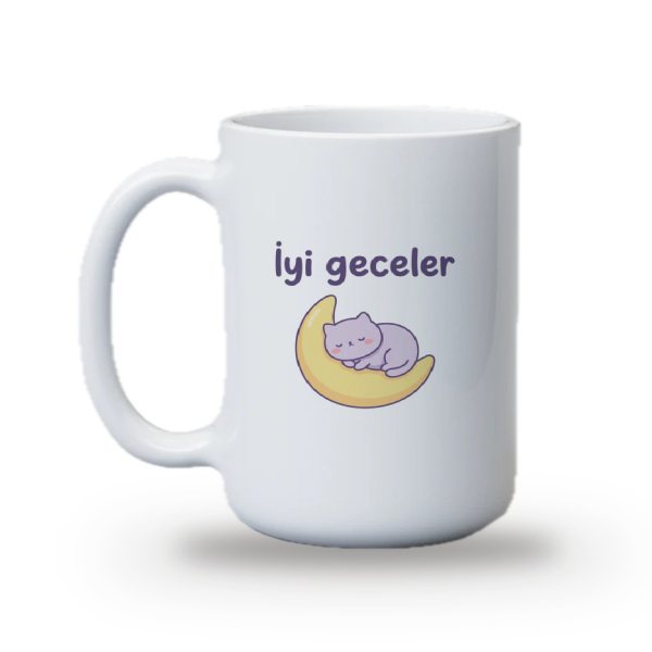 "İyi geceler" Baskılı Kupa