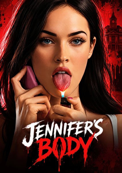 Jennifer's Body Movie Film Posteri – Duvar Tablosu duvarda gerçek ölçek