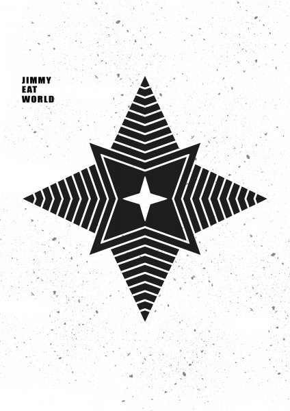 Jimmy Eat World Müzik Posteri – Duvar Tablosu duvarda gerçek ölçek