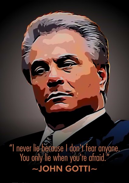 John Gotti Film Posteri – Duvar Tablosu duvarda gerçek ölçek