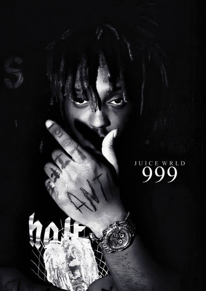 Juice Wrld 999 Müzik Posteri – Duvar Tablosu duvarda gerçek ölçek