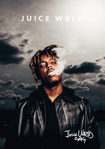 Juice Wrld Müzik Posteri – Duvar Tablosu poster görseli