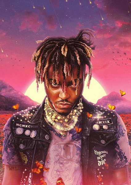 Juice Wrld Rapper Music Müzik Posteri – Duvar Tablosu