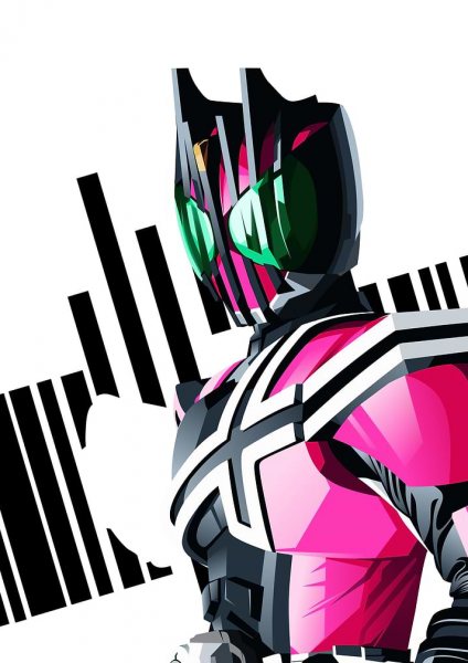 Kamen Rider Decade Film Posteri – Duvar Tablosu duvarda gerçek ölçek