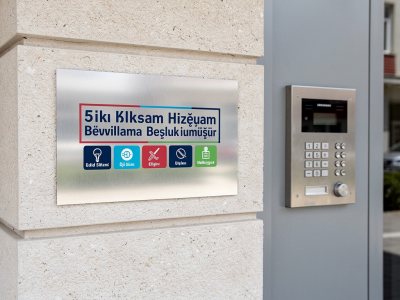 Kemerli Apartman Tabelası