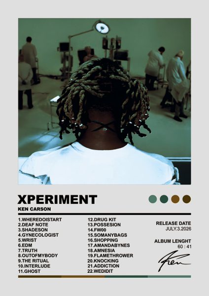 Ken Carson Xperiment Album Müzik Posteri – Duvar Tablosu