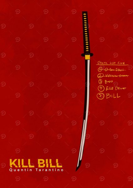 Kill bill Film Posteri – Duvar Tablosu poster görseli