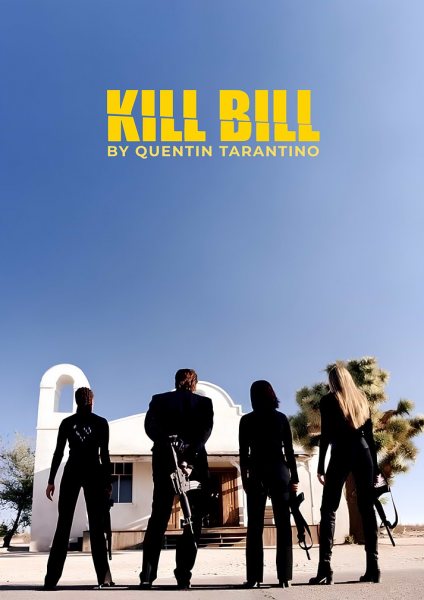 Kill Bill Movie Film Posteri – Duvar Tablosu duvarda gerçek ölçek