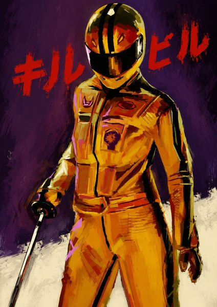 Kill Bill The Bride Fan Art Film Posteri – Duvar Tablosu