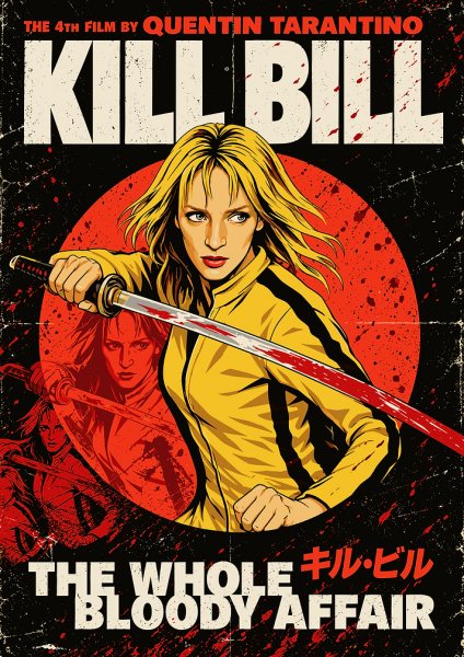 Kill Bill The Whole Bloody Affair Film Posteri – Duvar Tablosu poster görseli
