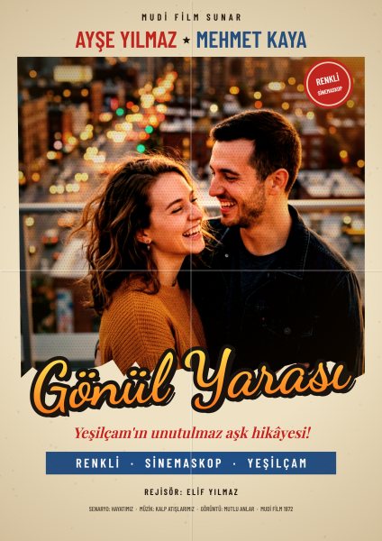 Kişiye Özel Yeşilçam Afişi Posteri