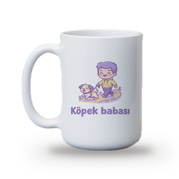 "Köpek babası" Baskılı Kupa
