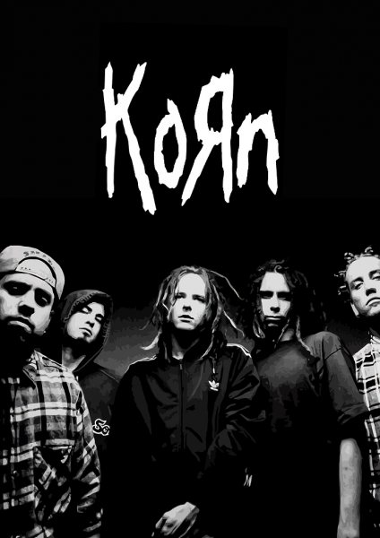 Korn Band Portrait Müzik Posteri – Duvar Tablosu poster görseli